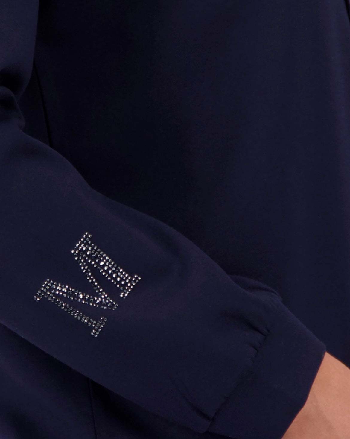 NEWSWEATSHIRT WITH DECORATIVE DETAIL
COLOR:night sky