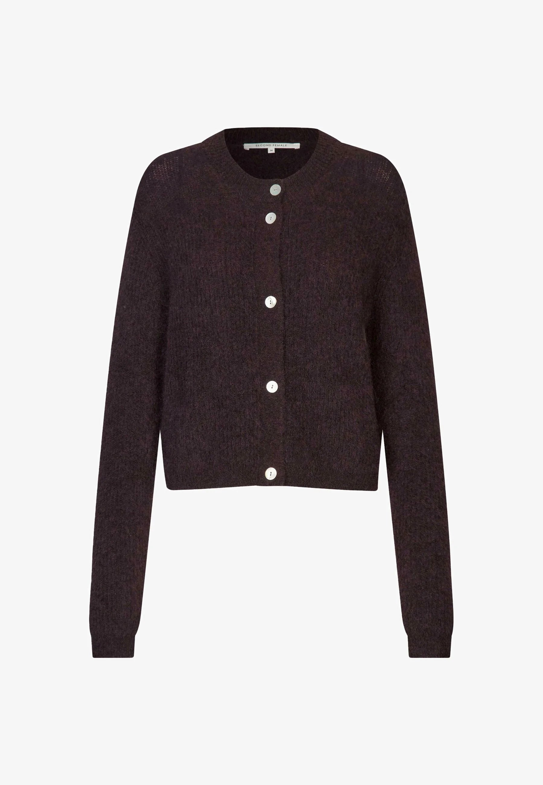 Second Female
ANDREA - Cardigan - chocolate plum