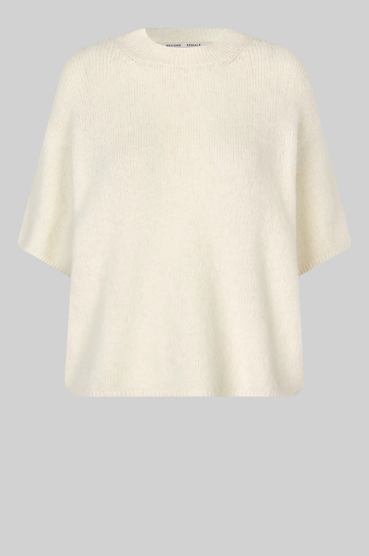 Wanda Knit O-Neck in dark chalk