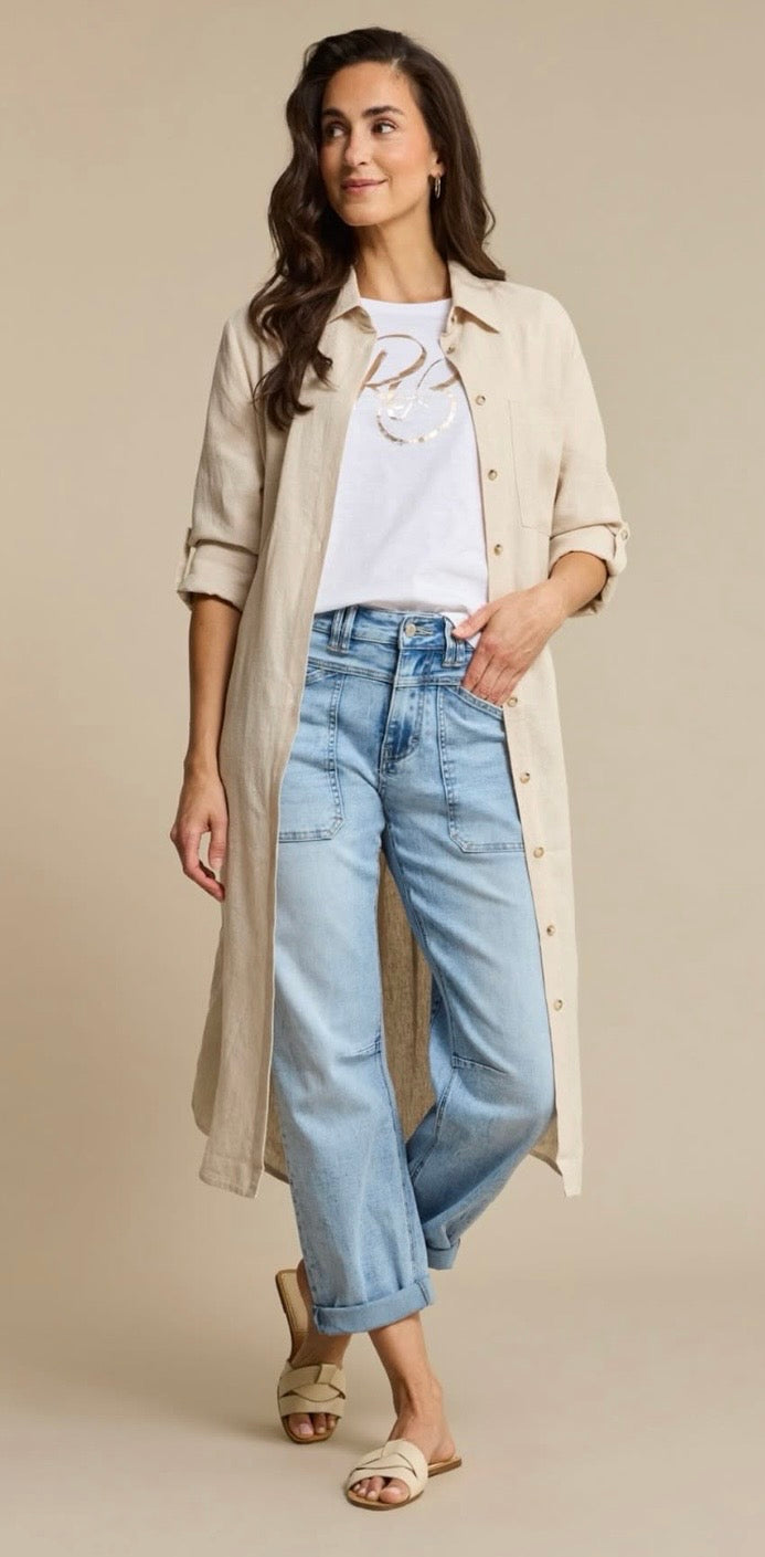 Tee Temmy Foil White/Gold