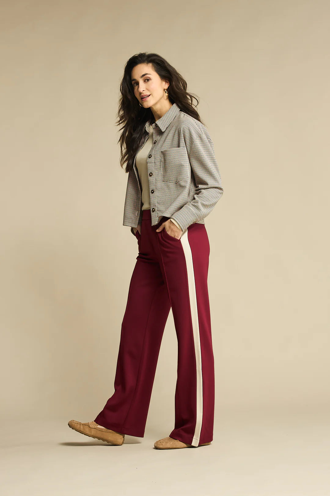 Red Button Colette Punta Sidepatch, Ruby