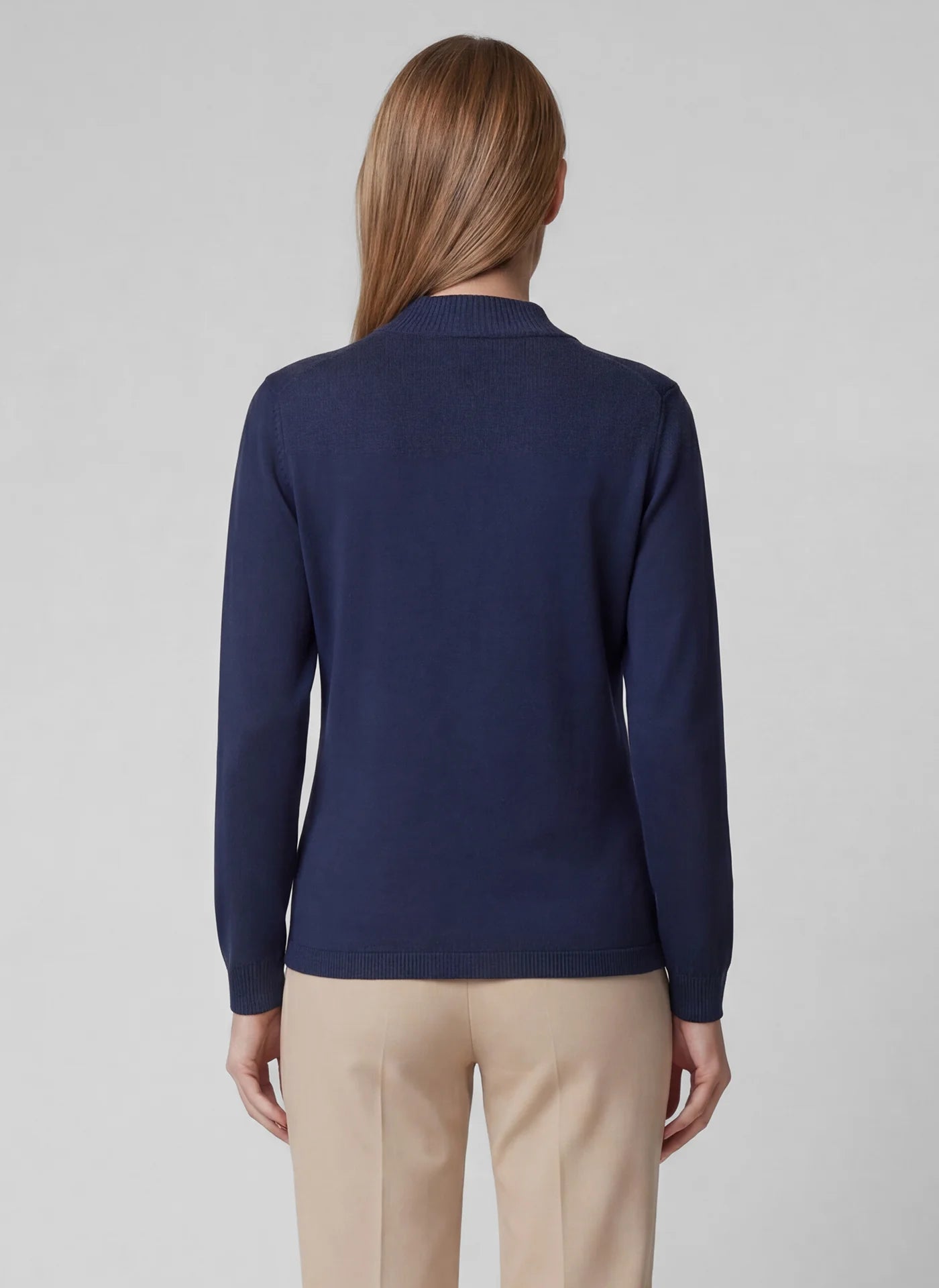ZIP CARDIGAN - PACIFIC