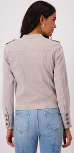 JACKET WITH CHEST POCKETS
COLOR: "Dark linen"