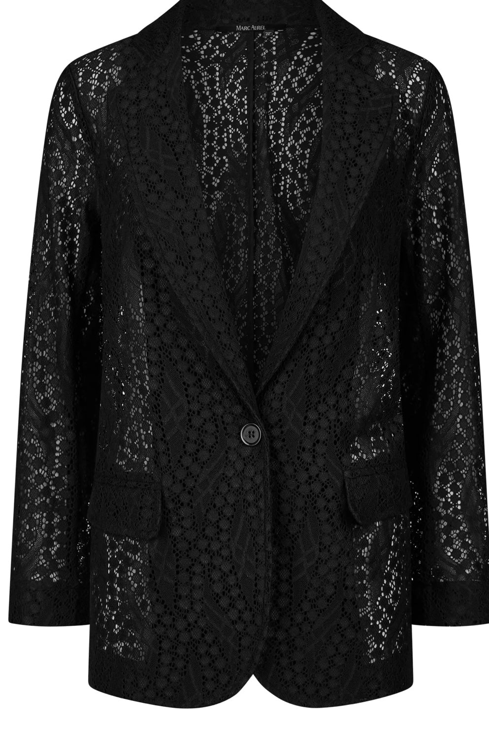 Lace Black Blazer