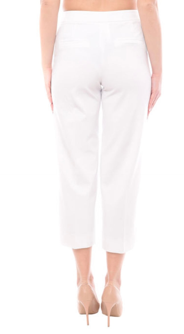 VOCIO JERSEY TROUSER WHITE