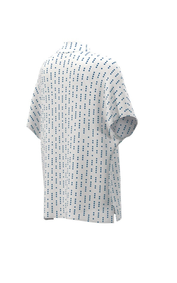 EMME Song blouse in white pois