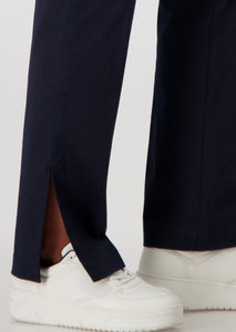 CHINOS WITH SIDE SLIT
COLOR: Deep ocean