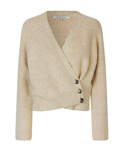 Gerda Knit Cardigan in summer sand