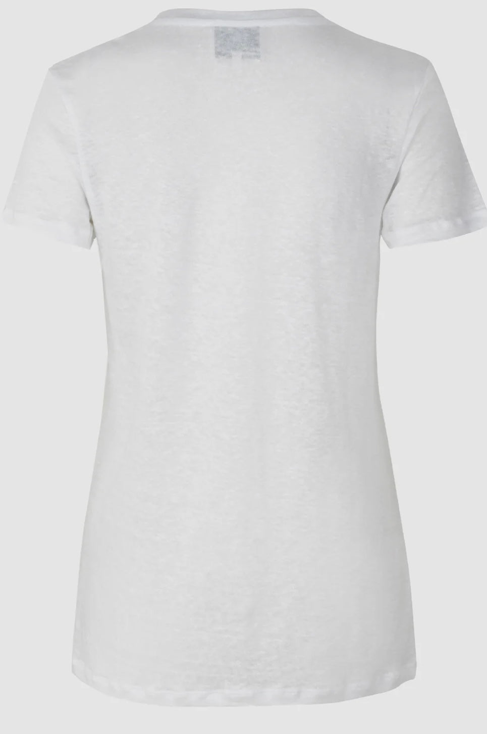 Peony O-Neck Tee white