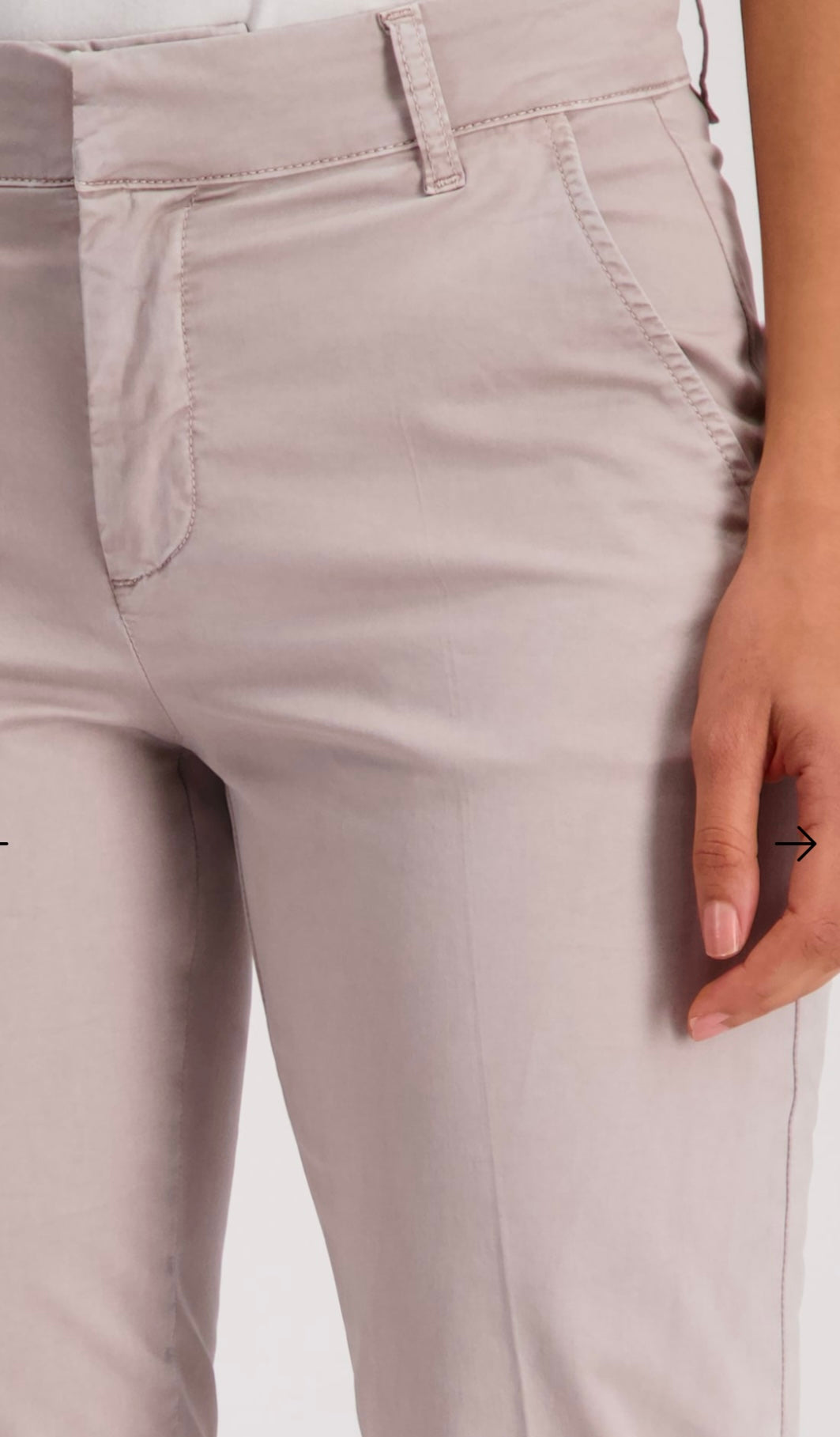 BUSINESS CHINOS
COLOR: "Dark linen”