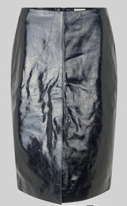 Queens Leather Skirt in night sky