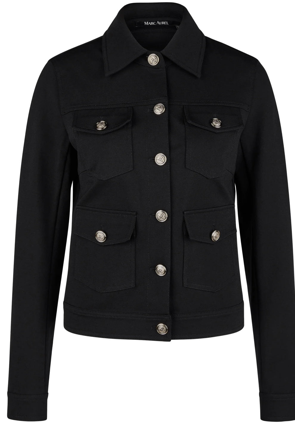 Jeans-style jacket in jersey