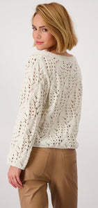 CHENILLE JUMPER
COLOR: Creamy beige