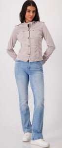 JACKET WITH CHEST POCKETS
COLOR: "Dark linen"