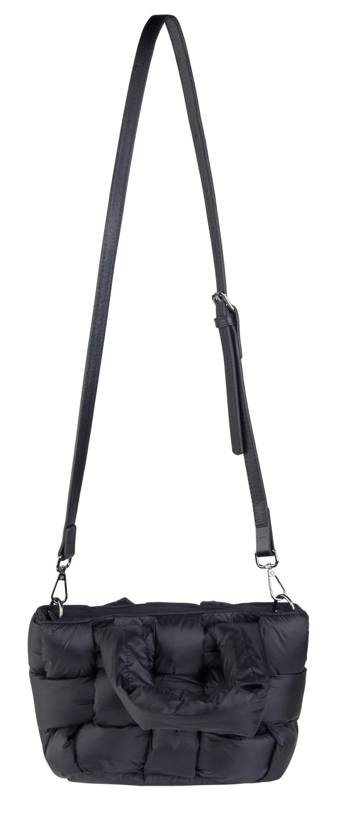 Buffer bag in braided look