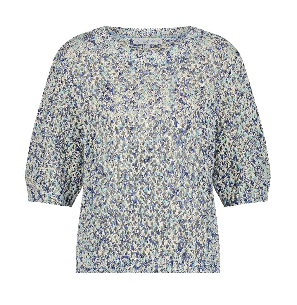 Jolene melange multi faded blue