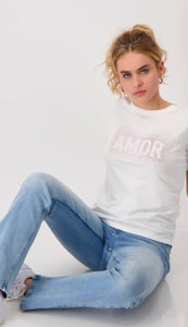 AMOR T-SHIRT - OFF WHITE