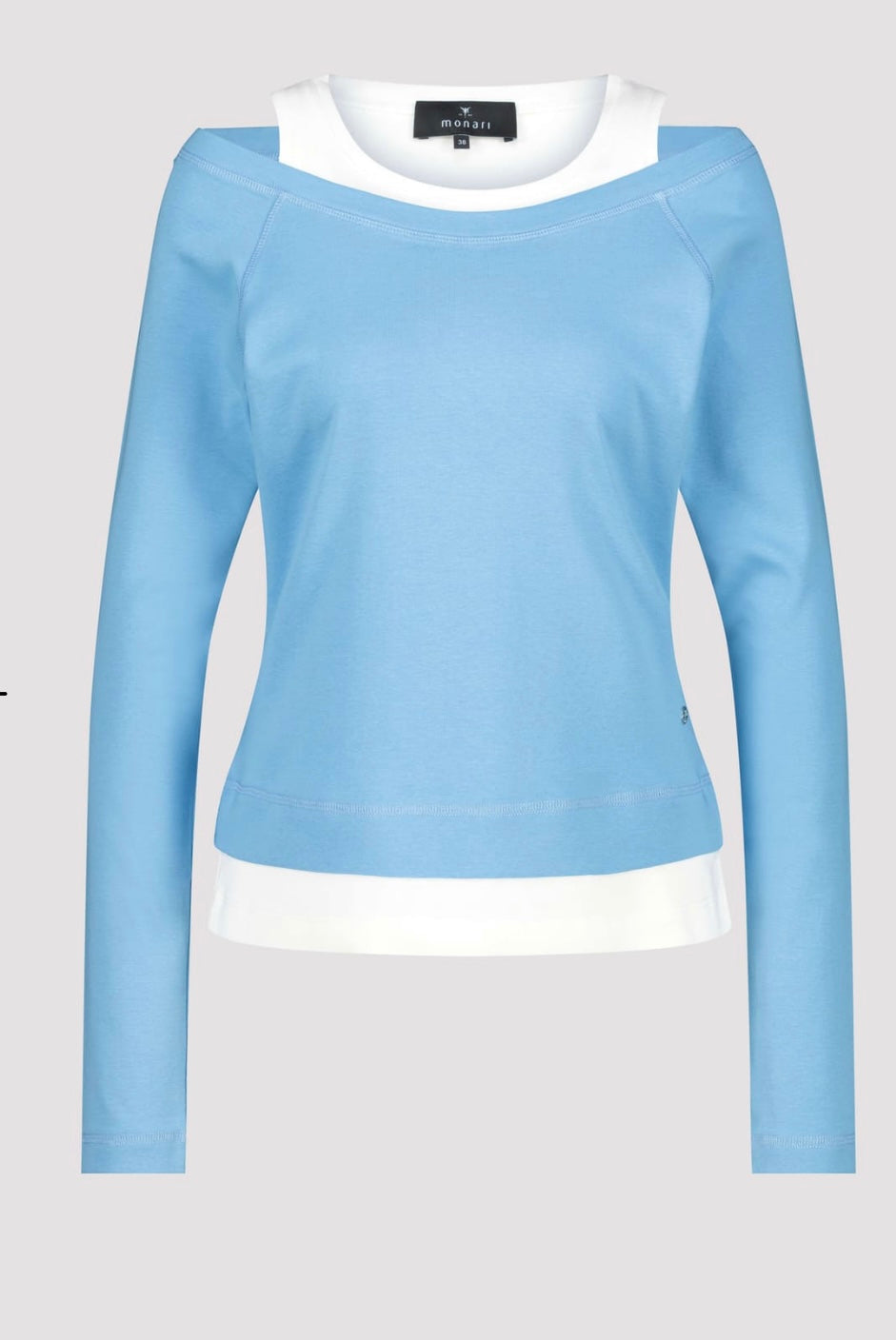 2-IN-1 SHIRT
COLOR: Spring water