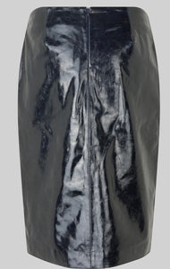 Queens Leather Skirt in night sky