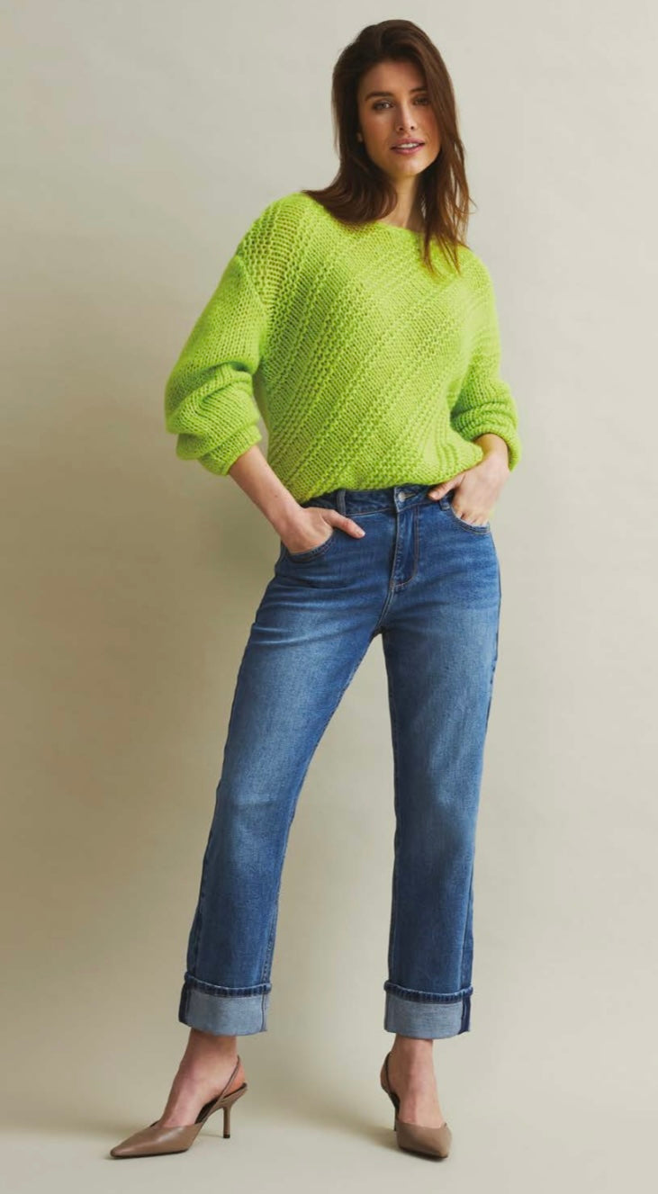 Red Button SRB4357 midstone Kim straight & turn up