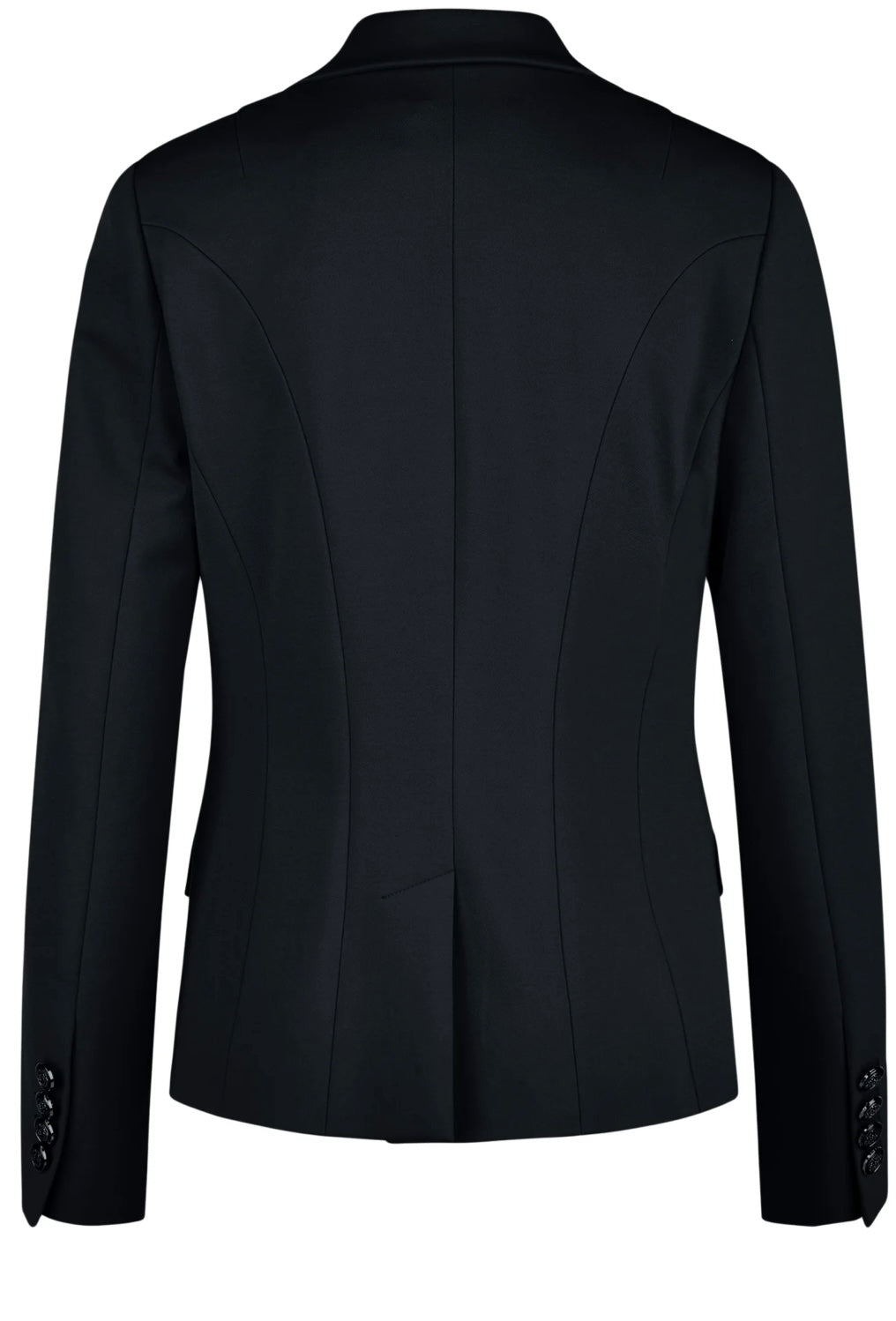 Fitted jersey blazer