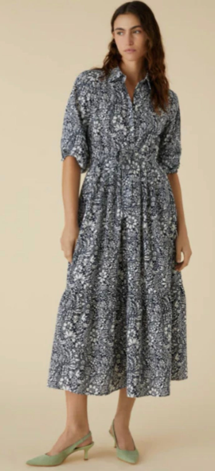 EMME LIMONE DRESS IN MIDNIGHT BLUE