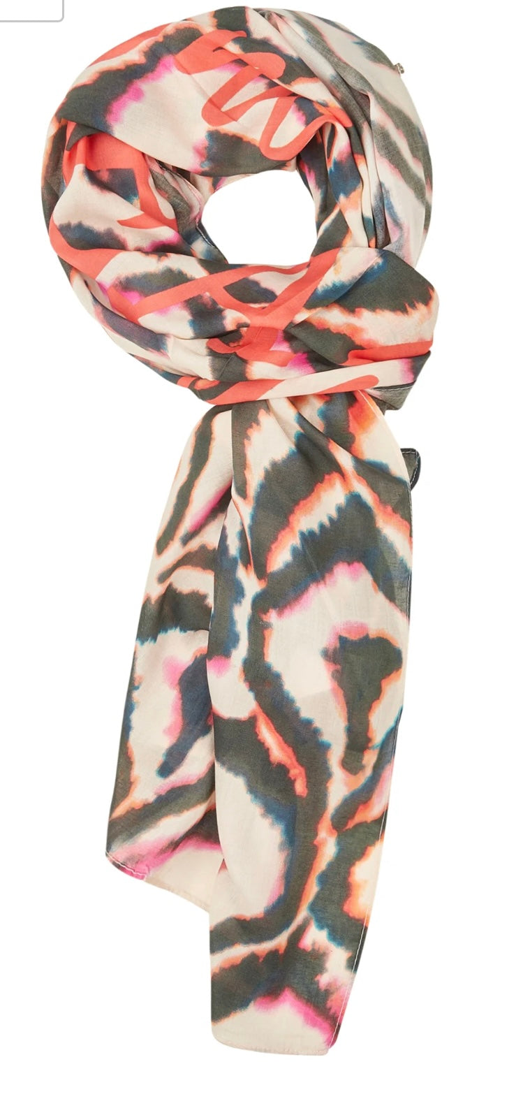 Modal cloth and ikat print