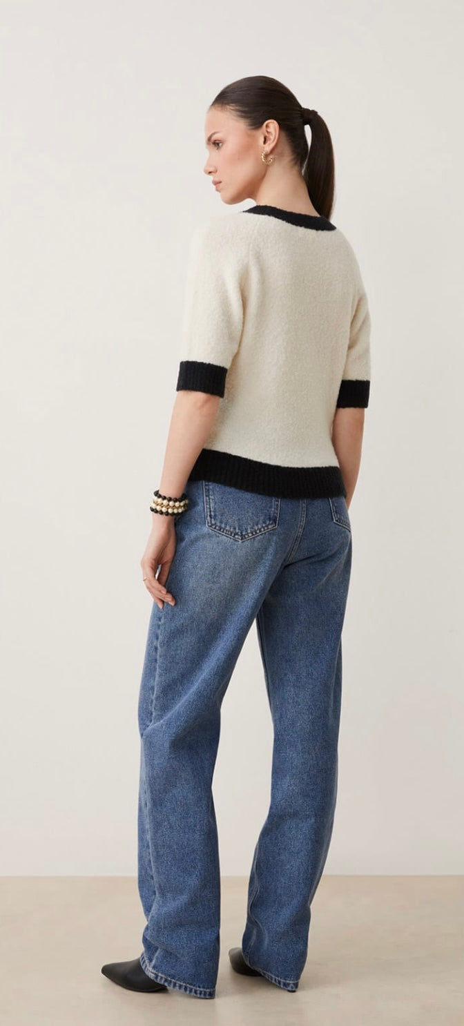 Suncoo PULL PACIVA in BLANC CASSE