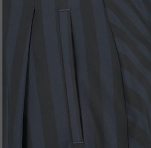 Jackie Dress Technical Jersey
Dark Blue/black stripe