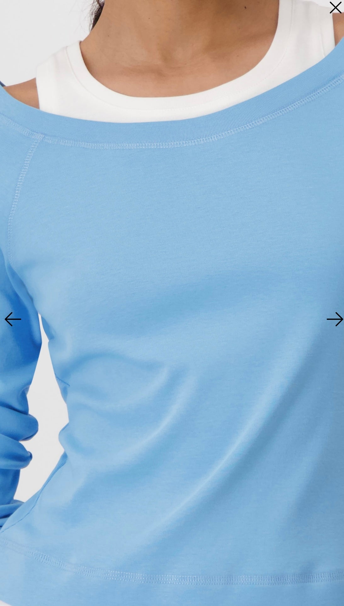 2-IN-1 SHIRT
COLOR: Spring water