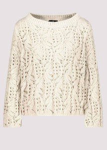 CHENILLE JUMPER
COLOR: Creamy beige