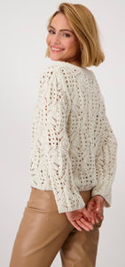 CHENILLE JUMPER
COLOR: Creamy beige