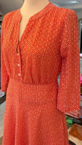 Emme Divas Dress in Coral Print