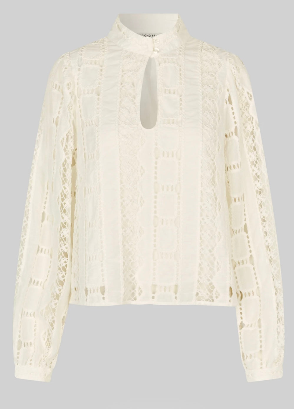 Milina Blouse in coconut milk