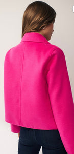 Emme Marella Pink Nuber Short Trench Coat