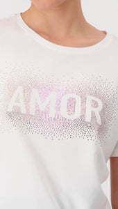 AMOR T-SHIRT - OFF WHITE