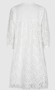 Stefanie Dress in white