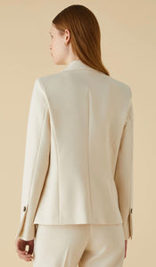 EMME  Dea Single-breasted blazer in ivory