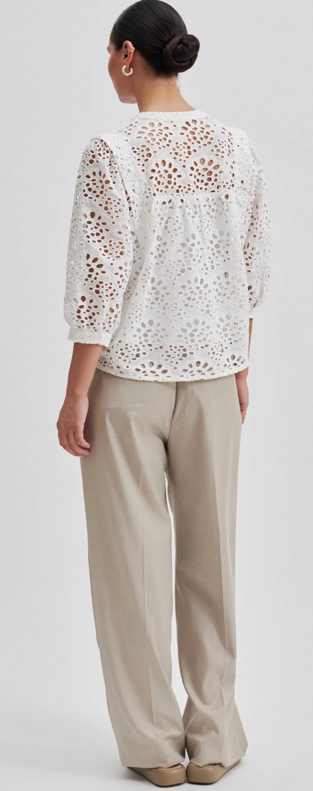 Stefanie Blouse in white