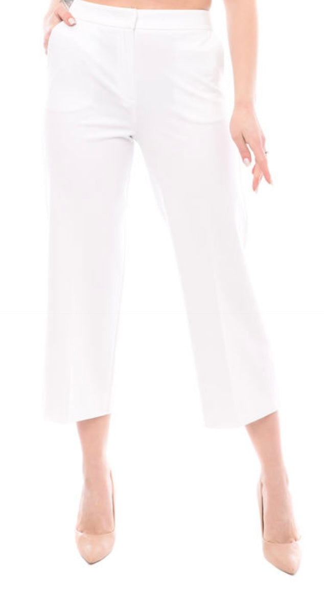 VOCIO JERSEY TROUSER WHITE
