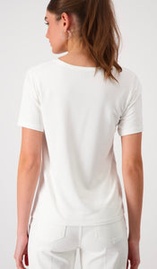 T-SHIRT WITH BIARRITZ PRINT
COLOR: Off-white