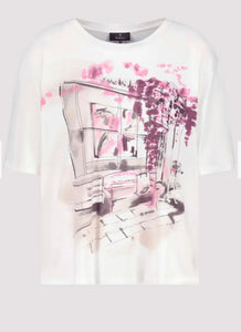 WINDOW SCENE T-SHIRT - OFF WHITE