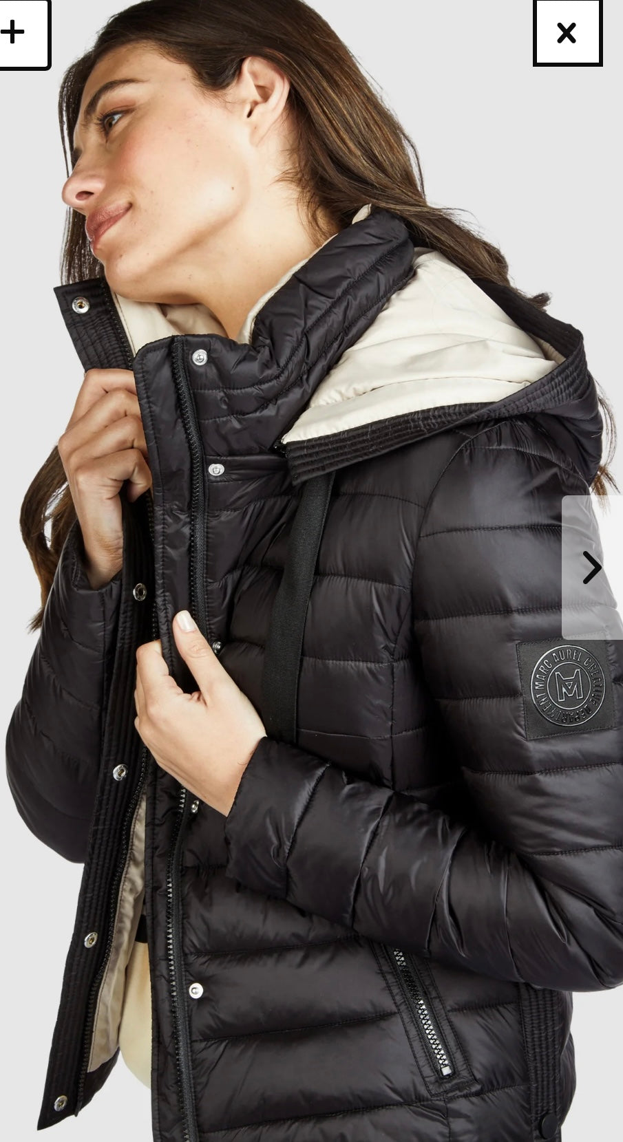 Buffer jacket with quilted panels Lily & Clara