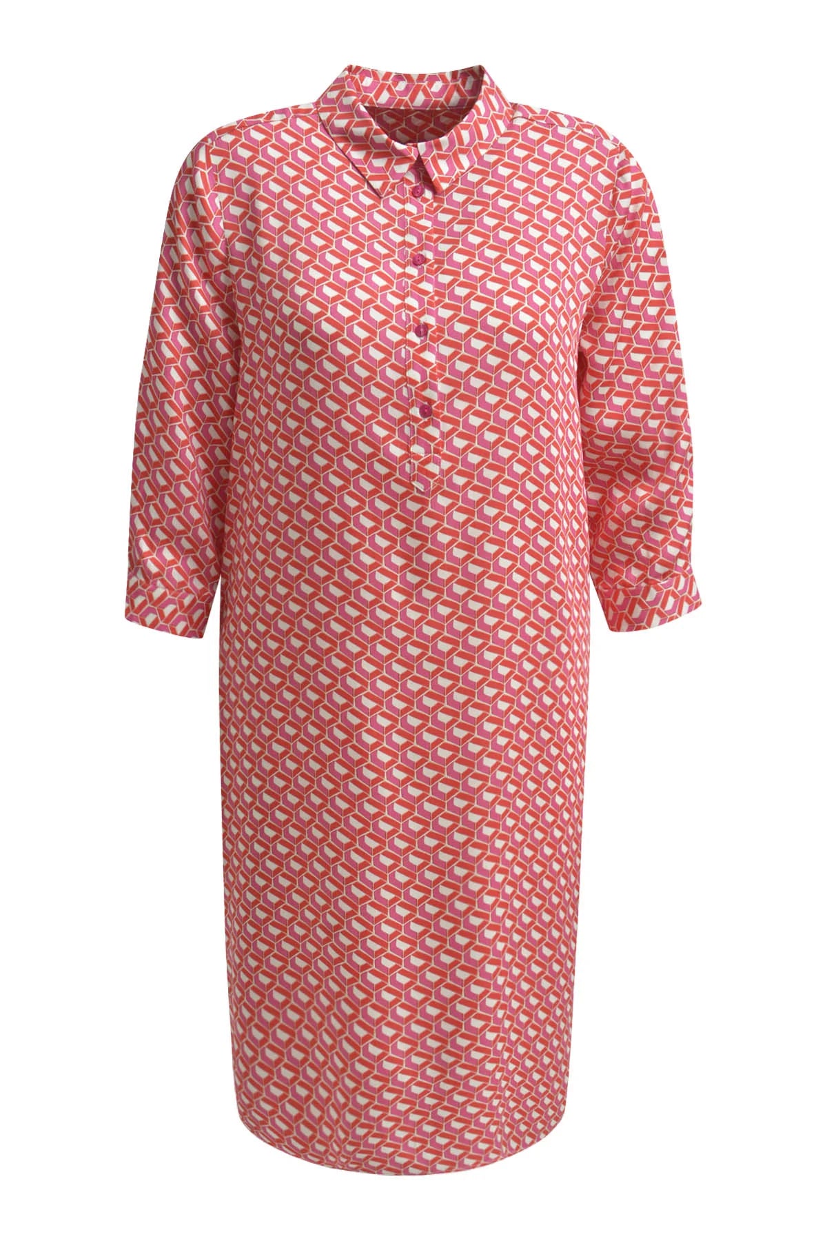 Dress/Collar/Half Placket3/4 Sleeve & Cuffs MILANO