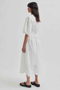 Althea Dress in white