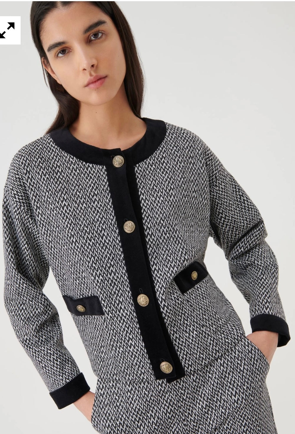 Jacquard jacket