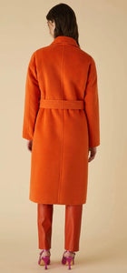 Long coat in orange