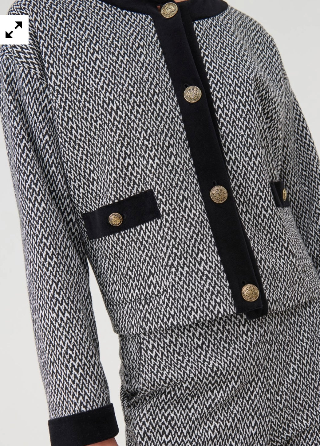Jacquard jacket
