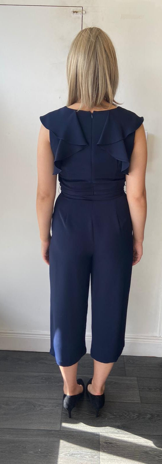 Frank Lyman Navy Jumpsuit