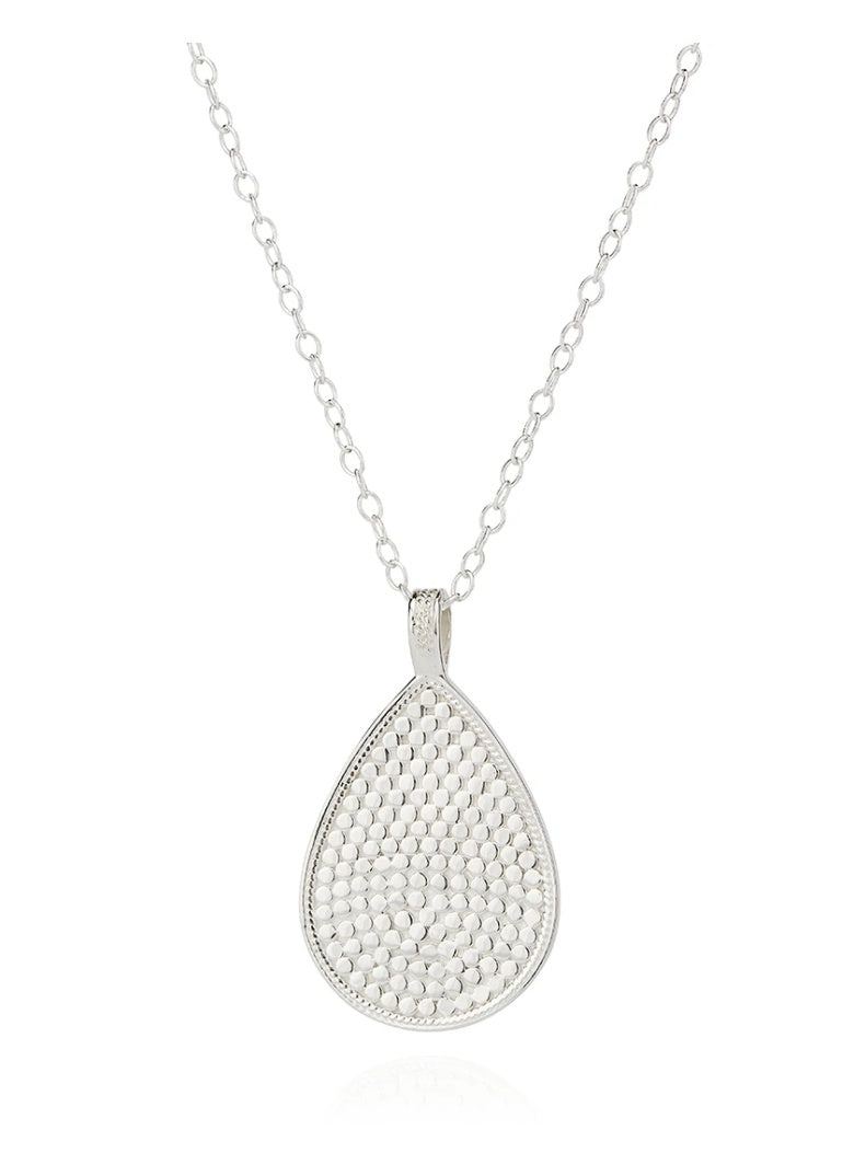 Classic Large Teardrop Necklace - Reversible
